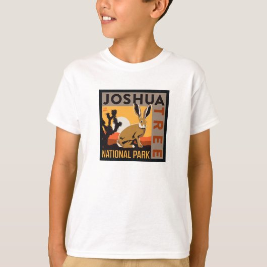 Nationaal park Joshua Tree | Jackrabbit T-shirt (Voorkant)