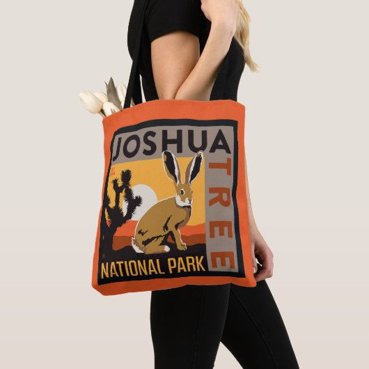 Nationaal park Joshua Tree | Jackrabbit Tote Bag (Dichtbij)