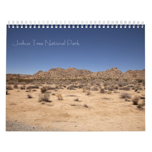 Nationaal park Joshua Tree Kalender (Hoes)