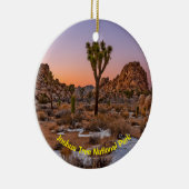 Nationaal park Joshua Tree Keramisch Ornament (Rechts)