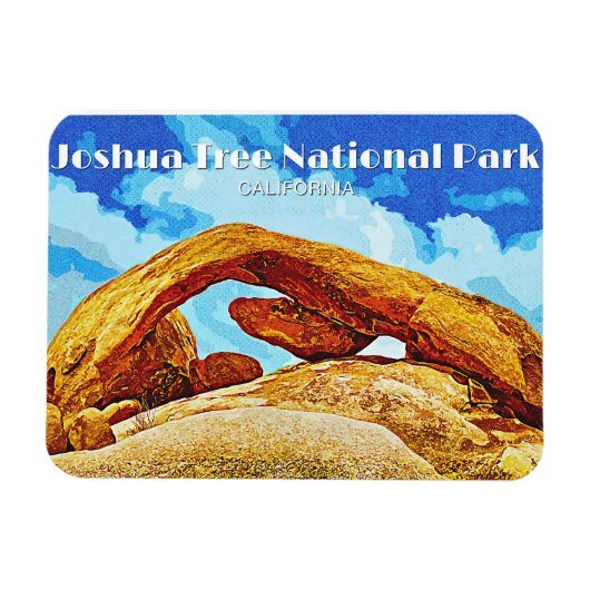 Nationaal park Joshua Tree Magneet (Horizontaal)