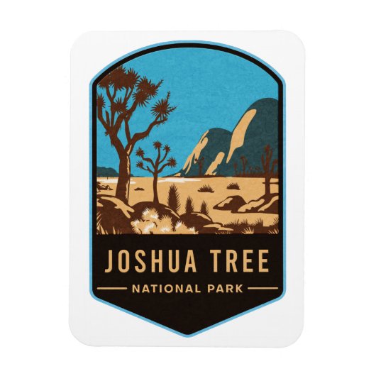 Nationaal park Joshua Tree Magneet (Verticaal)