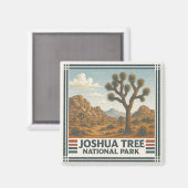 Nationaal park Joshua Tree Magneet (Voorkant / Achterkant)