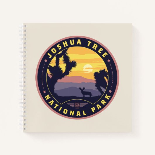 Nationaal park Joshua Tree Notitieboek (Voorkant)