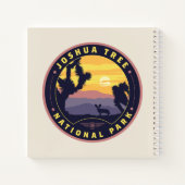 Nationaal park Joshua Tree Notitieboek (Achterkant)