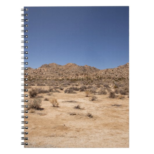 Nationaal park Joshua Tree Notitieboek (Voorkant)