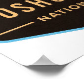 Nationaal park Joshua Tree Poster (Hoek)