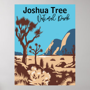 Nationaal park Joshua Tree Poster