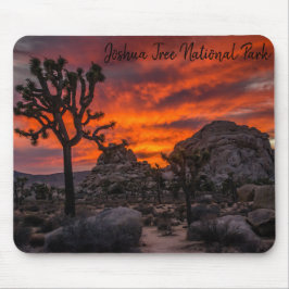 Nationaal park Joshua Tree Red Sunset Muismat