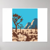 Nationaal park Joshua Tree Riverside California Poster (Voorkant)