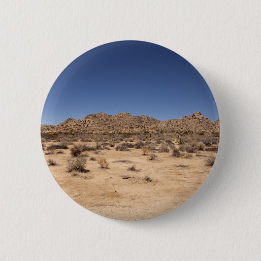 Nationaal park Joshua Tree Ronde Button 5,7 Cm (Voorkant)