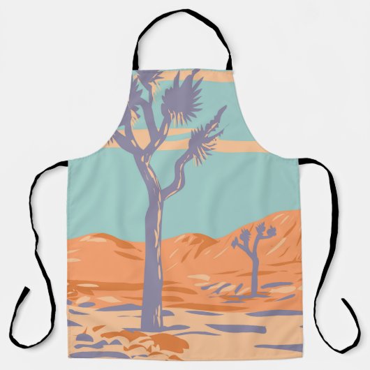 Nationaal park Joshua Tree Schort (Voorkant)