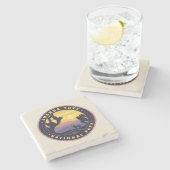 Nationaal park Joshua Tree Stenen Onderzetter (Zijkant)