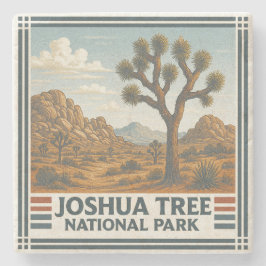 Nationaal park Joshua Tree Stenen Onderzetter