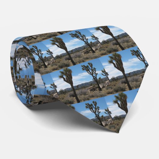 Nationaal park Joshua Tree Stropdas (Opgerold)