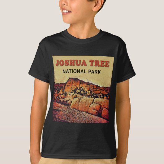Nationaal park JOSHUA TREE T-shirt (Voorkant)