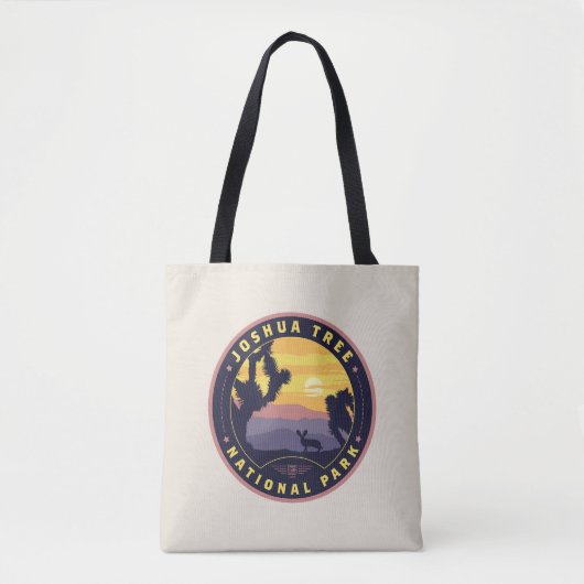 Nationaal park Joshua Tree Tote Bag (Voorkant)