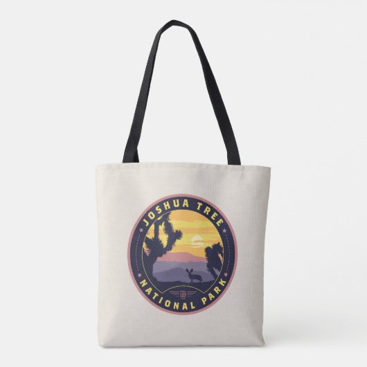 Nationaal park Joshua Tree Tote Bag (Achterkant)
