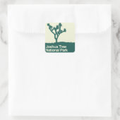 Nationaal park Joshua Tree Vierkante Sticker (Tas)