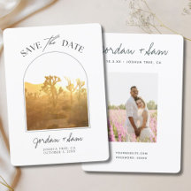 Nationaal park Joshua Tree Wedding Save the Date
