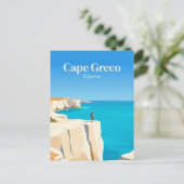 Nationaal park Kaap Greco Cyprus Briefkaart (Staand voorkant)