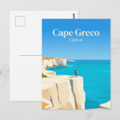 Nationaal park Kaap Greco Cyprus Briefkaart (Voorkant / Achterkant)