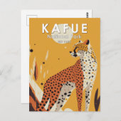 Nationaal park Kafue Zambia  Briefkaart (Voorkant / Achterkant)