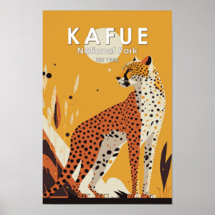 Nationaal park Kafue Zambia  Poster