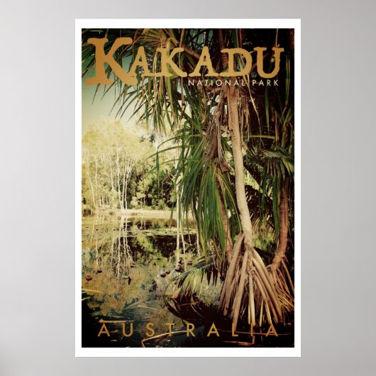  nationaal park Kakadu Reisposter Poster (Voorkant)