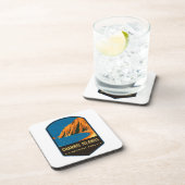 Nationaal park Kanaaleilanden Bier Onderzetter (Rechterzijde)