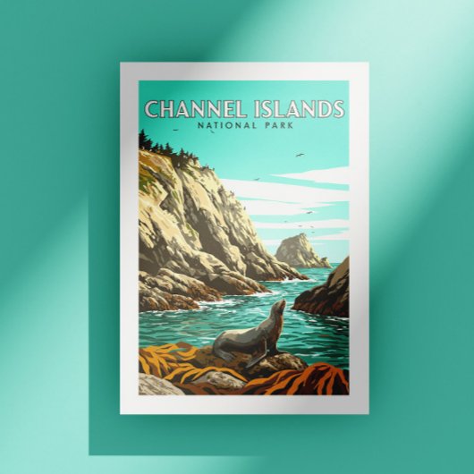 Nationaal Park  Kanaaleilanden Briefkaart