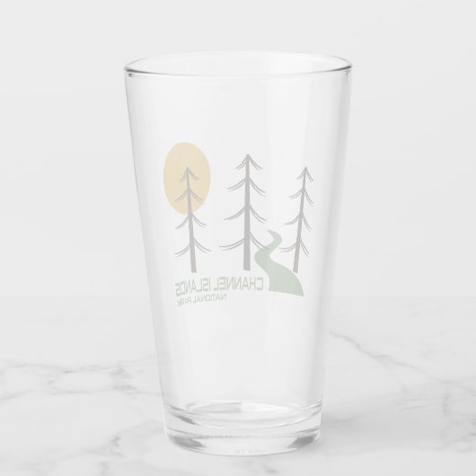 Nationaal Park Kanaaleilanden Glas (Achterkant)