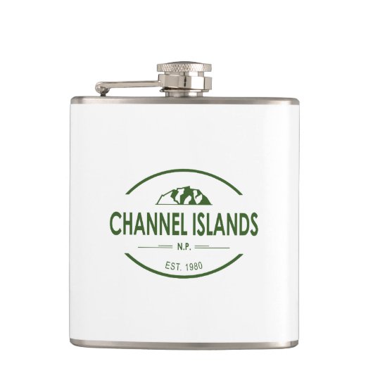 Nationaal park Kanaaleilanden Heupfles (Voorkant)