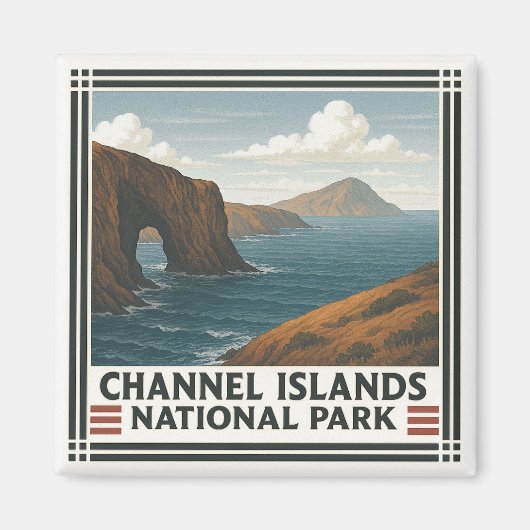 Nationaal park Kanaaleilanden Magneet (Voorkant)