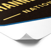 Nationaal park Kanaaleilanden Poster (Hoek)