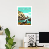 Nationaal Park  Kanaaleilanden Poster (Thuiskantoor)