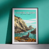 Nationaal Park  Kanaaleilanden Poster