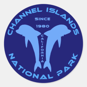 Nationaal park Kanaaleilanden Ronde Sticker