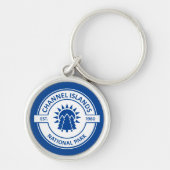 Nationaal park Kanaaleilanden Sleutelhanger (Voorkant)