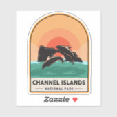 Nationaal park Kanaaleilanden Sticker (Vel)