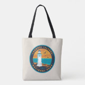 Nationaal park Kanaaleilanden Tote Bag (Achterkant)