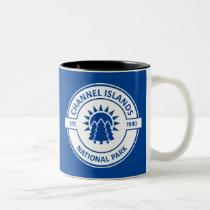 Nationaal park Kanaaleilanden Tweekleurige Koffiemok