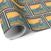 Nationaal park Kanaaleilanden | vossen Cadeaupapier (Rol Hoek)