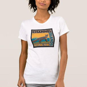 Nationaal park Kanaaleilanden vossen T-shirt