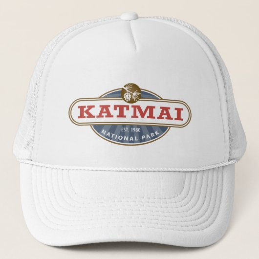 Nationaal park Katmai, Alaska Trucker Pet (Voorkant)