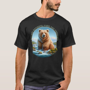 Nationaal park Katmai en natuurreservaat T-shirt