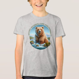 Nationaal park Katmai en natuurreservaat Tri-Blend Shirt