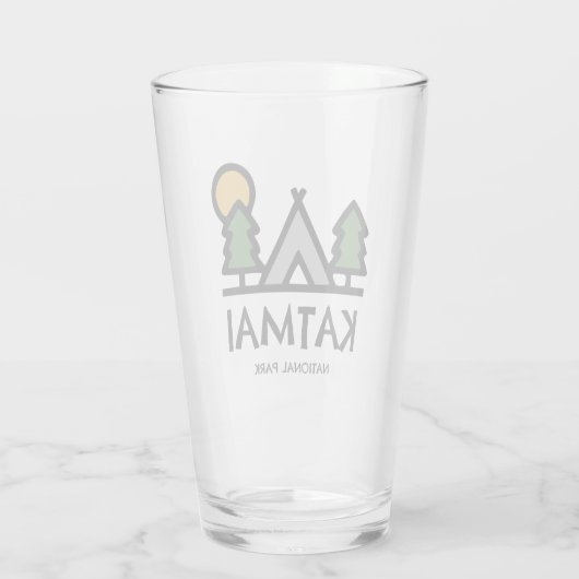 Nationaal park Katmai Glas (Achterkant)