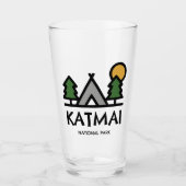 Nationaal park Katmai Glas (Voorkant)