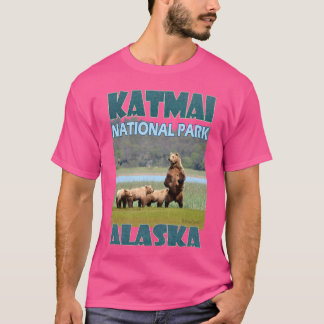 Nationaal park Katmai in Alaska T-shirt